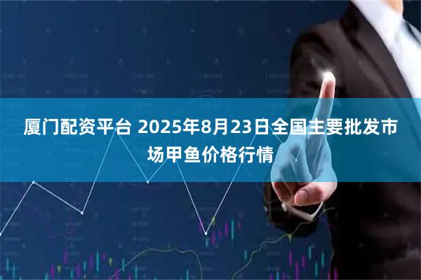 厦门配资平台 2025年8月23日全国主要批发市场甲鱼价格行情